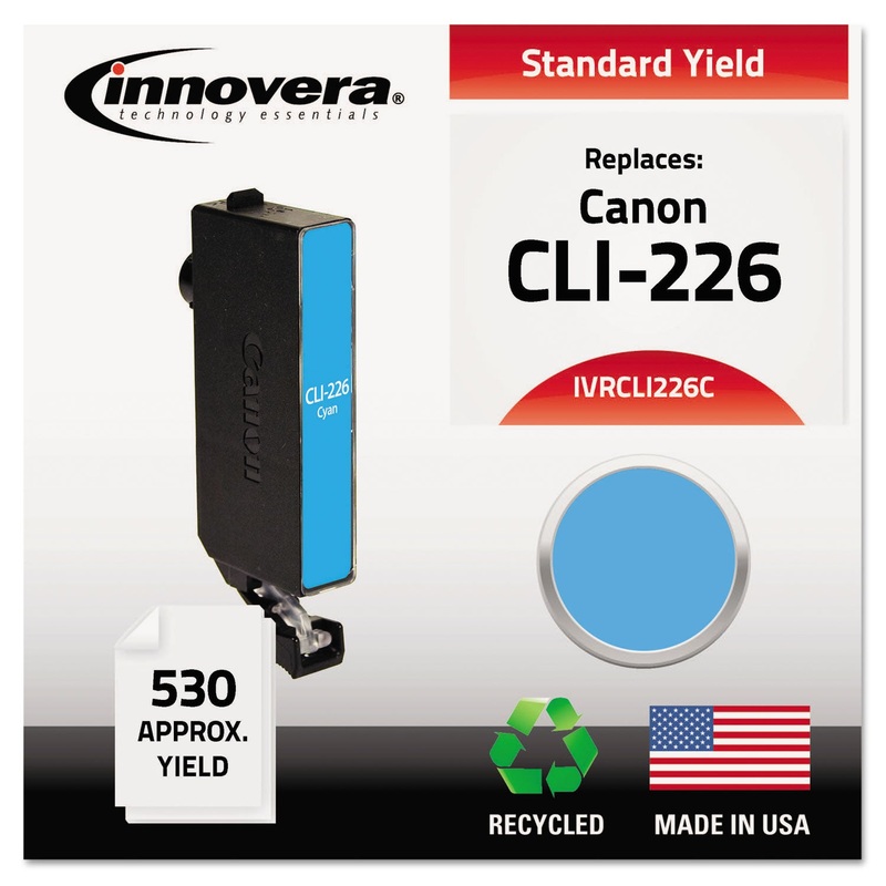 REMANUFACTURED 4547B001AA (CLI-226) INK, 530 PAGE-YIELD, CYAN