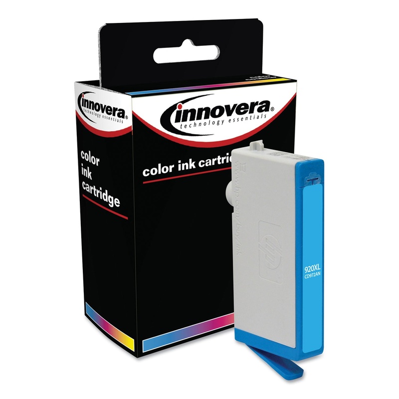 REMANUFACTURED CD972AN (920XL) HIGH-YIELD INK, 700 PAGE-YIELD, CYAN