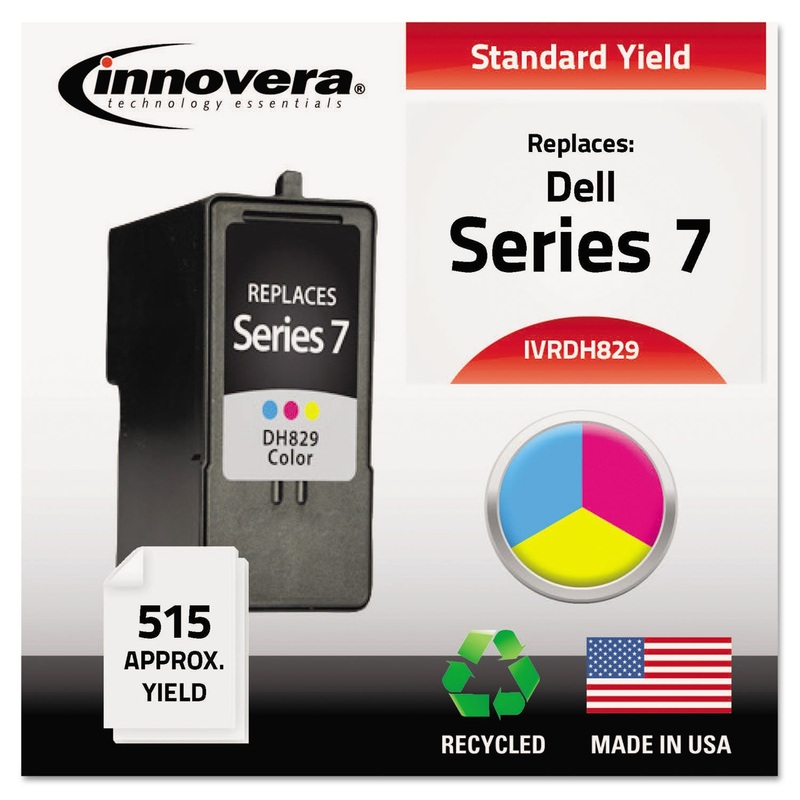 REMANUFACTURED CH884 (SERIES 7) HIGH-YIELD INK, 515 PAGE-YIELD, TRI-COLOR