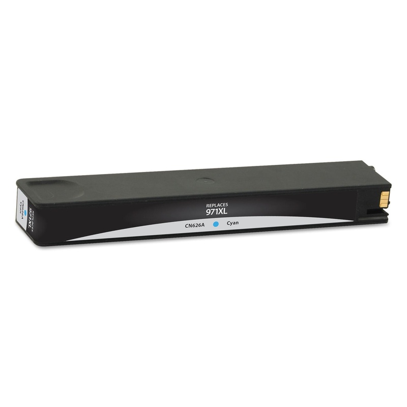 REMANUFACTURED CN626AM (971XL) HIGH-YIELD INK, 6600 PAGE-YIELD, CYAN