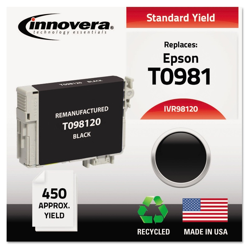 REMANUFACTURED T098120 (98) INK, 450 PAGE-YIELD, BLACK
