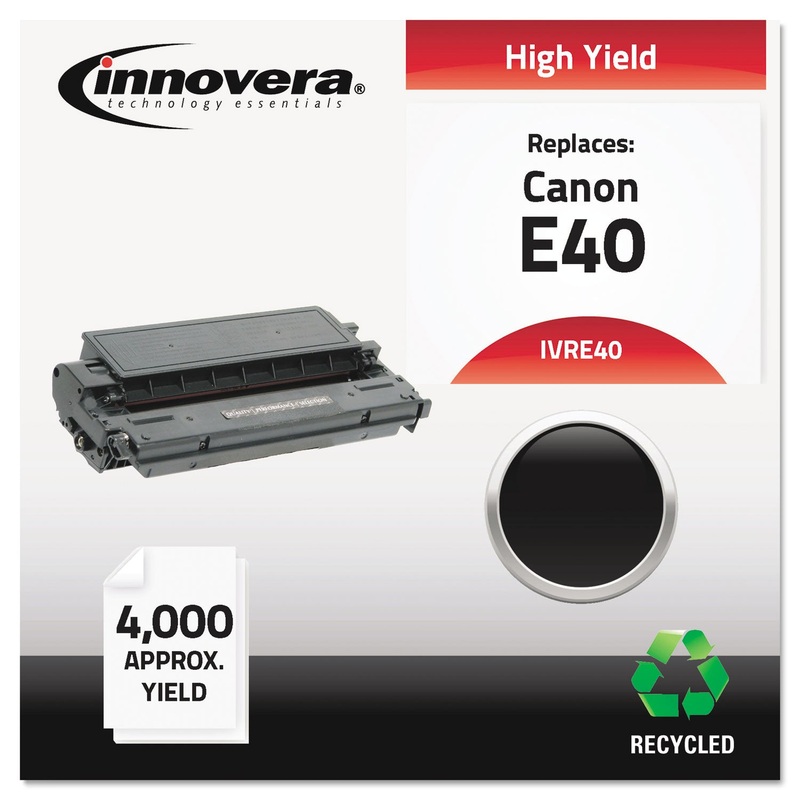 REMANUFACTURED 1491A002AA (E40) HIGH-YIELD TONER, 4000 PAGE-YIELD, BLACK
