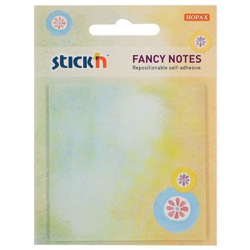 Stick’n Fancy Notes Flower 76x76mm 30 Sheets