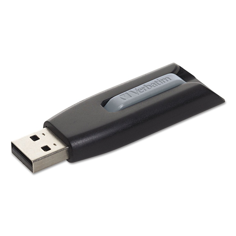 STORE ‘N’ GO V3 USB 3.0 DRIVE, 64 GB, BLACK/GRAY