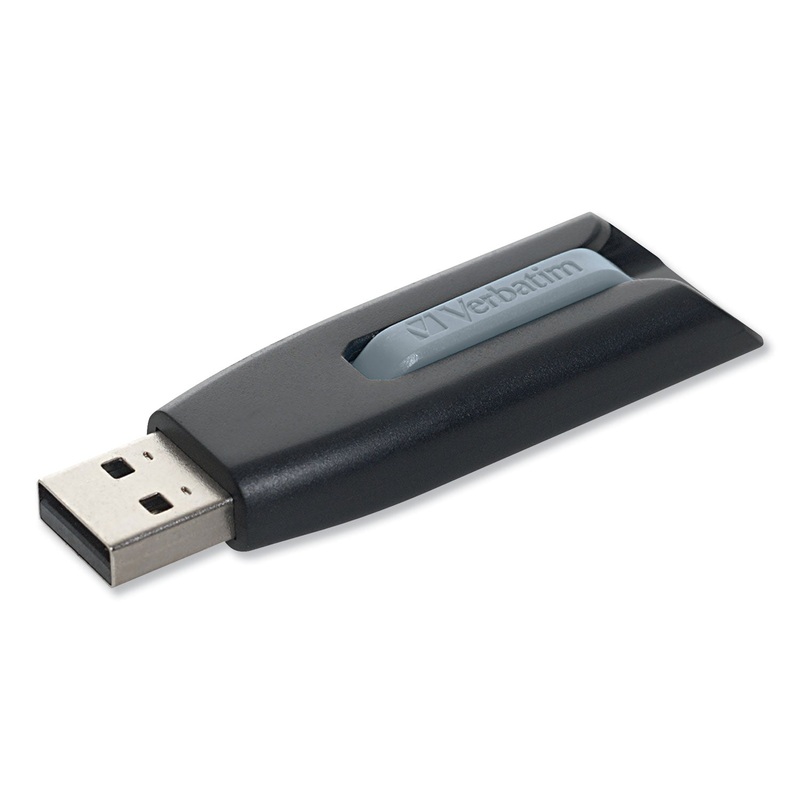 STORE ‘N’ GO V3 USB 3.0 DRIVE, 8 GB, BLACK/GRAY