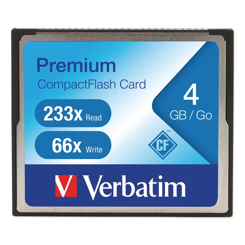 4GB 66X PREMIUM COMPACTFLASH MEMORY CARD