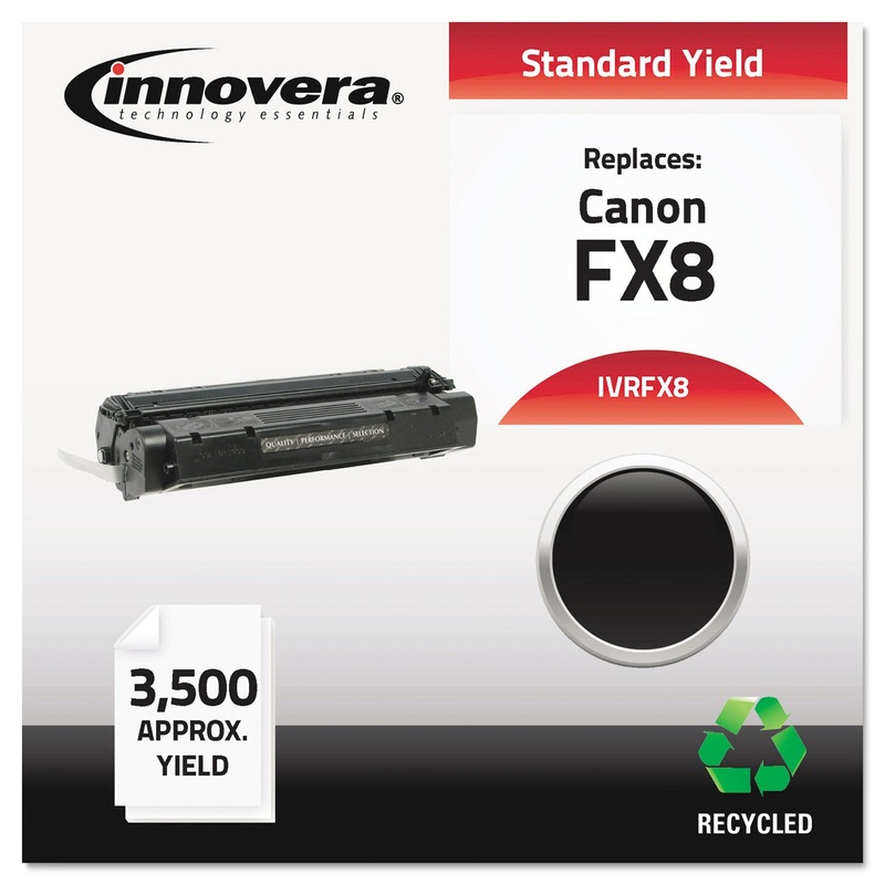 REMANUFACTURED 8955A001AA (FX8) TONER, 3500 PAGE-YIELD, BLACK