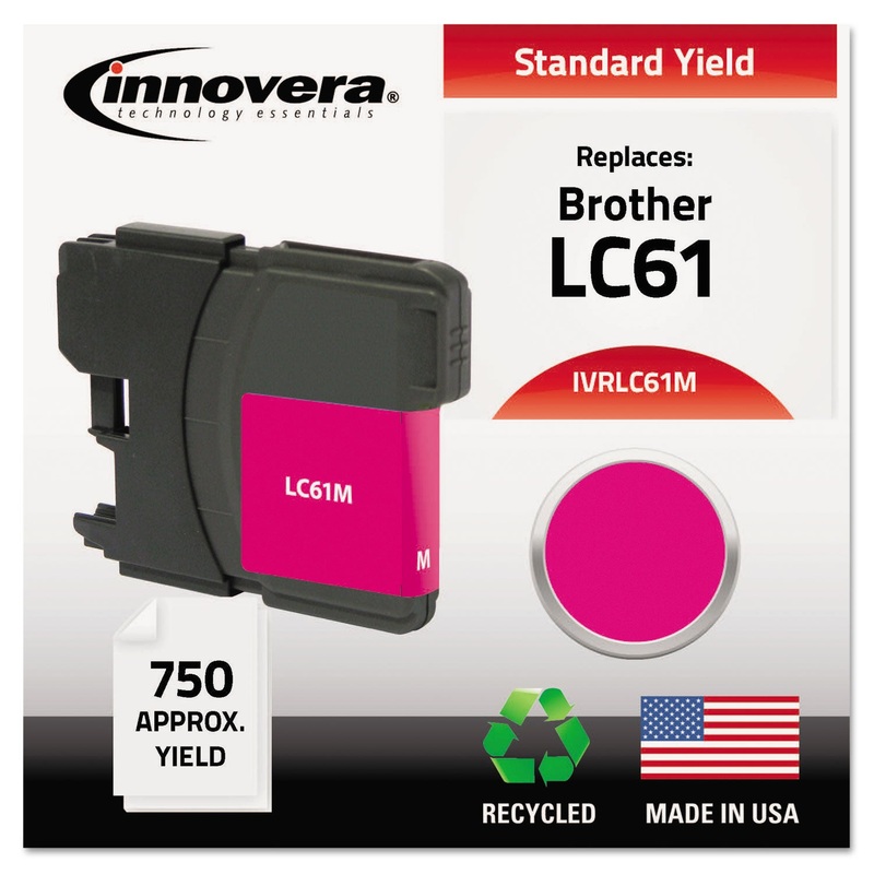 REMANUFACTURED LC61M INK, 750 PAGE-YIELD, MAGENTA