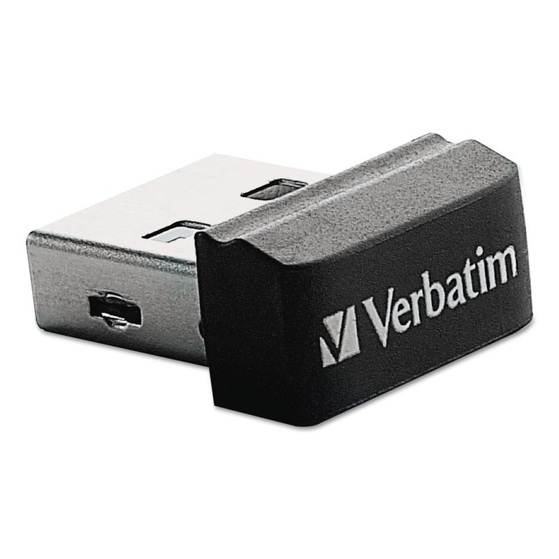STORE ‘N’ STAY NANO USB FLASH DRIVE, 16 GB, BLACK