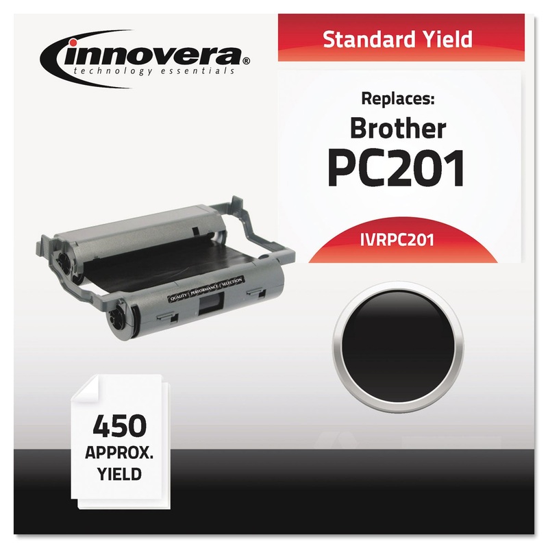 COMPATIBLE PC201 THERMAL TRANSFER PRINT CARTRIDGE, 450 PAGE-YIELD, BLACK