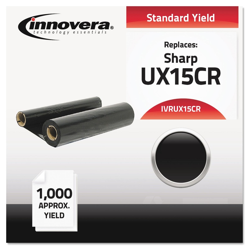COMPATIBLE UX15CR THERMAL TRANSFER PRINT CARTRIDGE, 500 PAGE-YIELD, BLACK