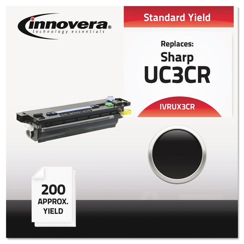 COMPATIBLE UX3CR (UX3CR) THERMAL TRANSFER PRINT CARTRIDGE, 100 PAGE-YIELD, BLACK