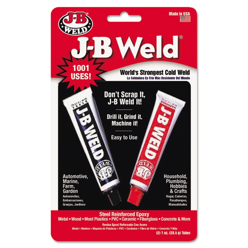 Cold-Weld Compound, 1 Oz, Dark Gray