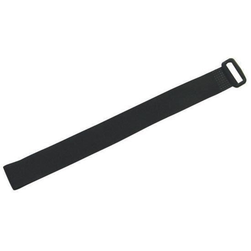 DYNAMIX Hook & Loop Cable Tie, 300mm x 20mm, BLACK Colour (Packs of 10)