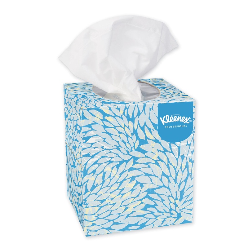 BOUTIQUE WHITE FACIAL TISSUE, 2-PLY, POP-UP BOX, 95 SHEETS/BOX, 6 BOXES/PACK