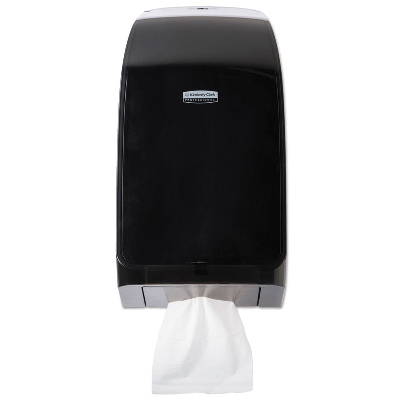 CONTROL HYGIENIC BATHROOM TISSUE DISPENSER, 7 X 5.725 X13.339, BLACK