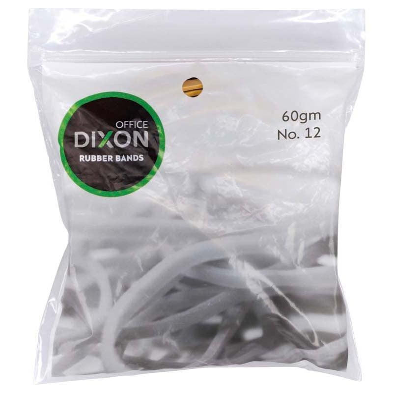 Dixon Rubber Bands 60gm No.12