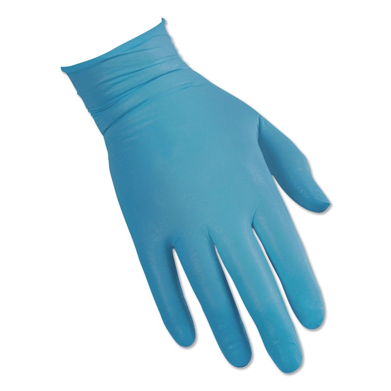G10 FLEX BLUE NITRILE GLOVES, BLUE, 9.5″, X-LARGE, 100/BOX