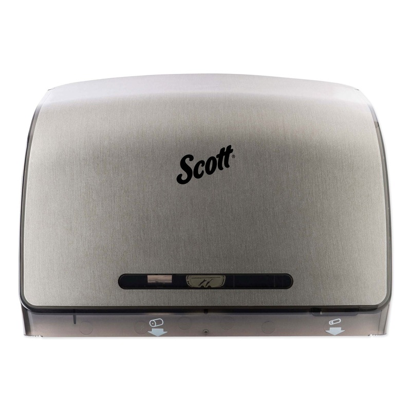 PRO CORELESS JUMBO ROLL TISSUE DISPENSER, 14 1/10 X 5 4/5 X 10 2/5, METALLIC