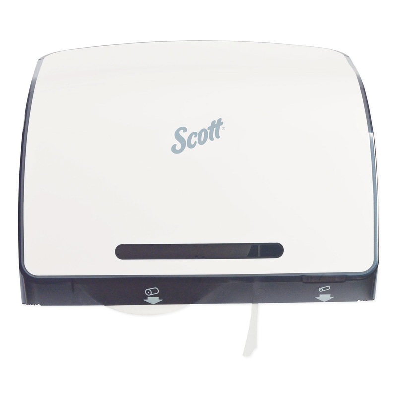PRO CORELESS JUMBO ROLL TISSUE DISPENSER, 14 1/10 X 5 4/5 X 10 2/5, WHITE