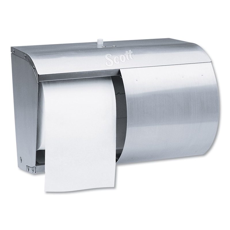 PRO CORELESS SRB TISSUE DISPENSER, 7 1/10 X 10 1/10 X 6 2/5, STAINLESS STEEL