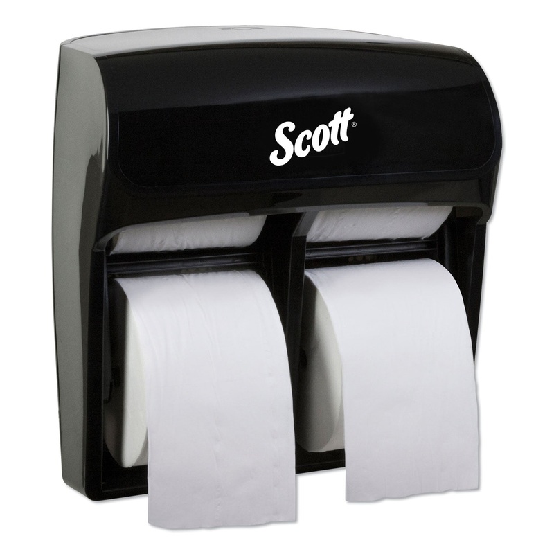 PRO HIGH CAPACITY CORELESS SRB TISSUE DISPENSER, 11 1/4 X 6 5/16 X 12 3/4, BLACK