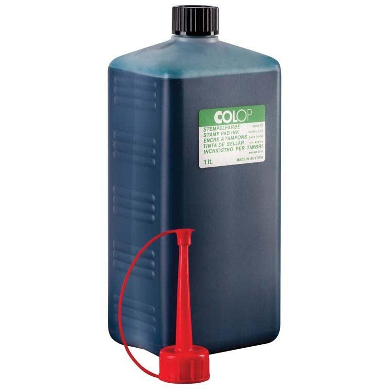Colop Stamp Pad Ink Green 1 Litre