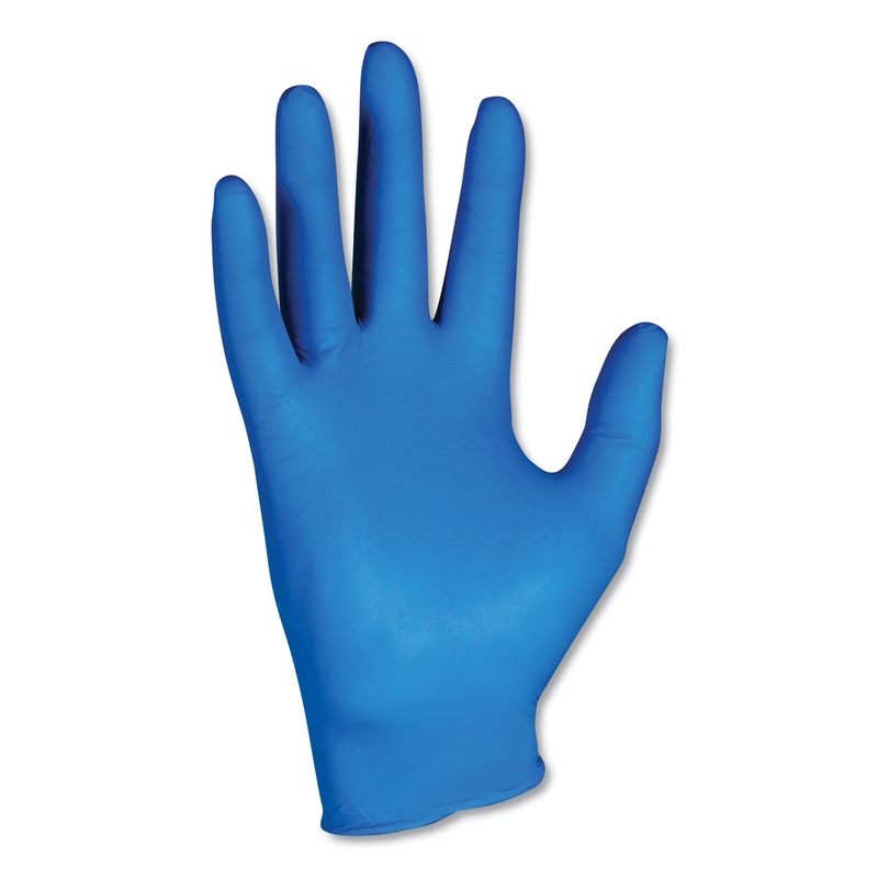 G10 NITRILE GLOVES, ARTIC BLUE, LARGE, 200/BOX