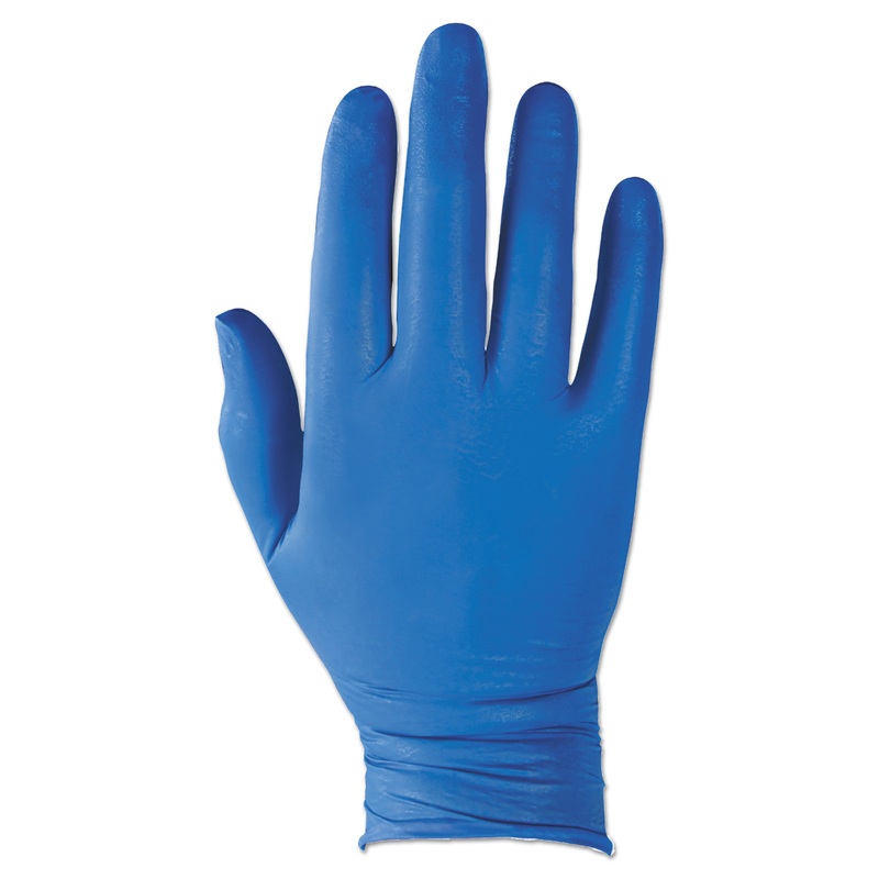 G10 NITRILE GLOVES, ARTIC BLUE, LARGE, 2000/CARTON