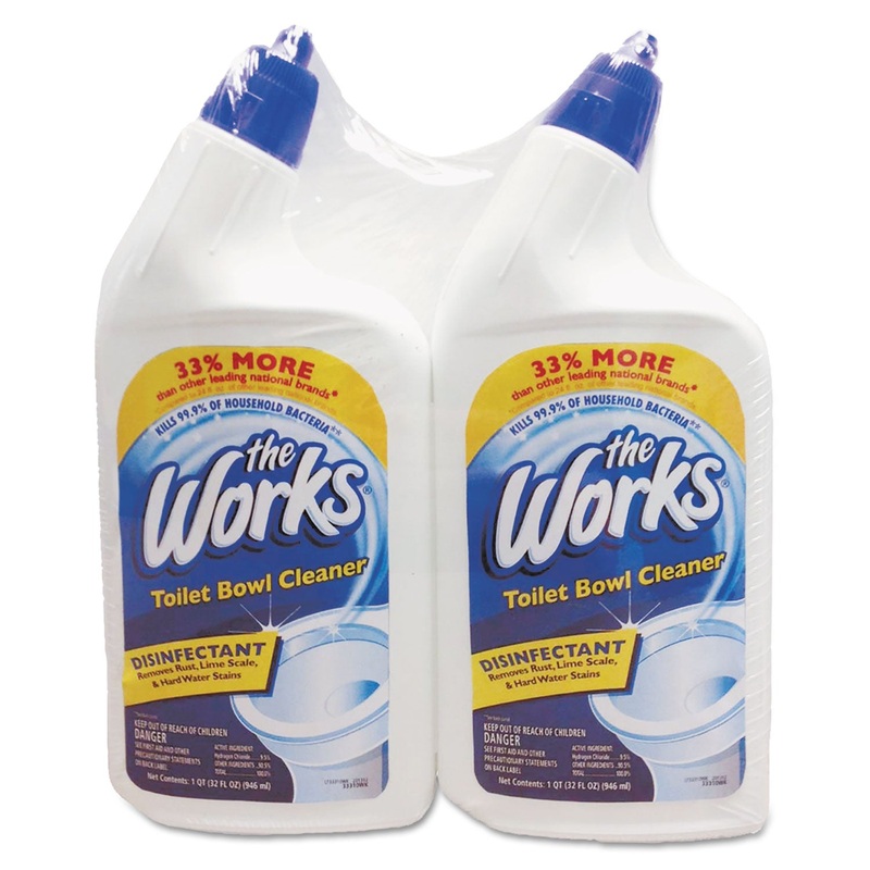 Disinfectant Toilet Bowl Cleaner, 32 Oz Bottle, 2/pack
