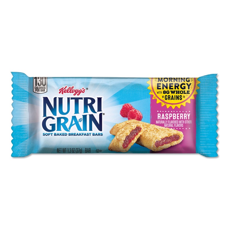 Nutri-Grain Cereal Bars, Raspberry, Indv Wrapped 1.3oz Bar, 16/box