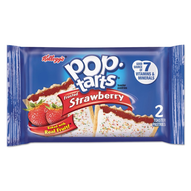 Pop Tarts, Frosted Strawberry, 3.39oz, 2/pack, 6 Packs/box
