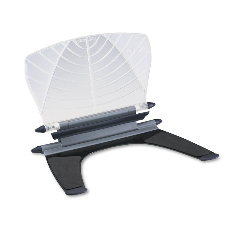 Insight In-Line Desktop/platform Copyholder W/smartfit System, Metal, White