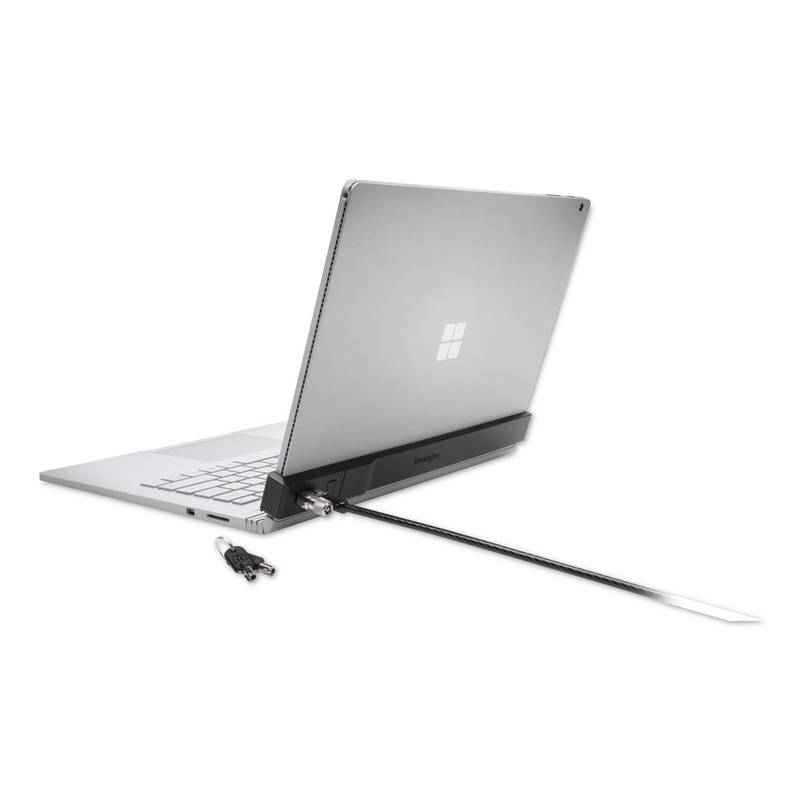 LOCKING BRACKET FOR 13.5″ SURFACE BOOK WITH MICROSAVER 2.0 KEYED LOCK