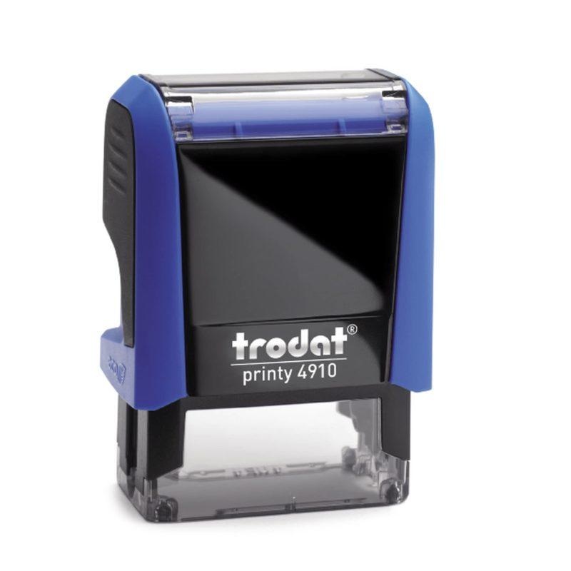 Trodat Printy 4910 Blue With Blue Pad