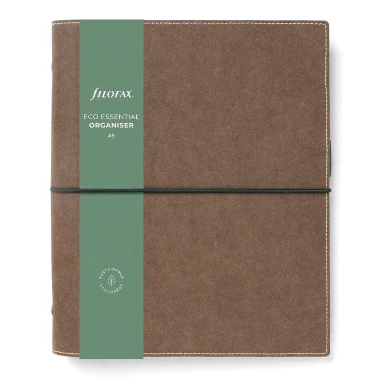 Filofax Eco Essential A5 Organiser Dark Walnut