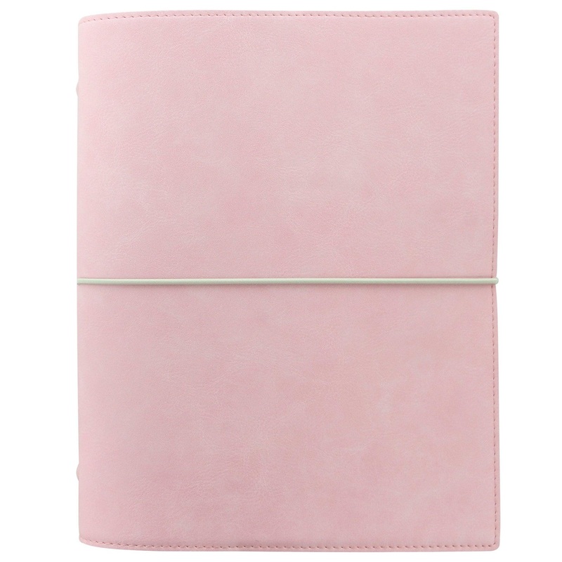 Filofax Organiser Domino Soft A5 Pale Pink