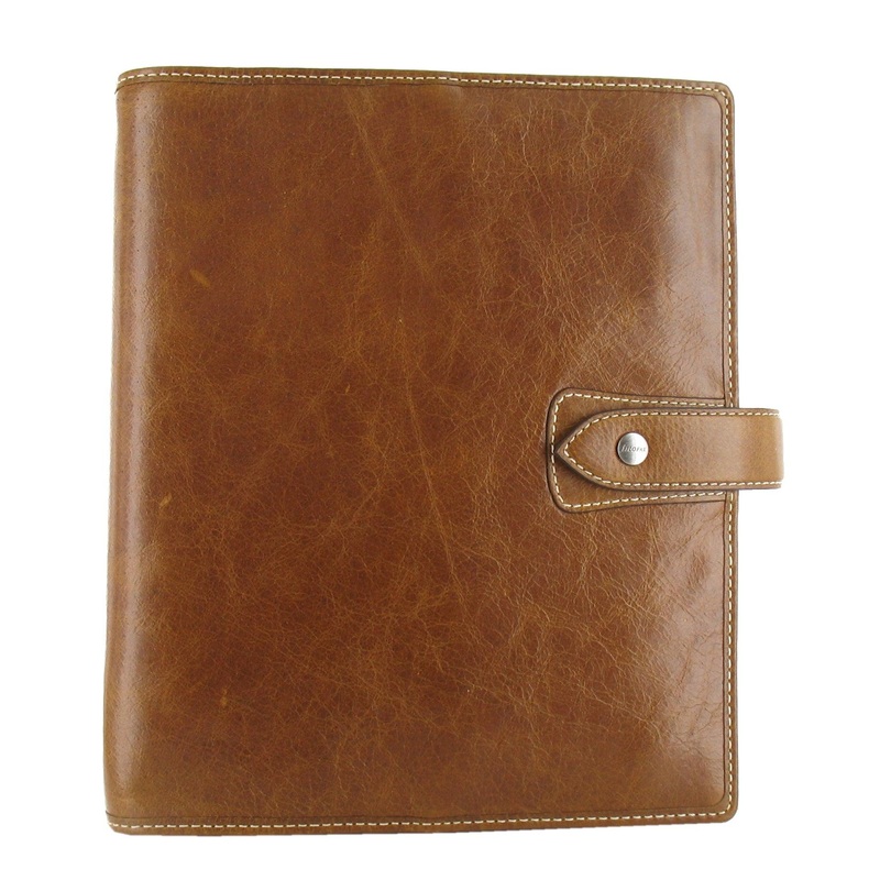 Filofax Organiser Malden A5 Leather Ochre