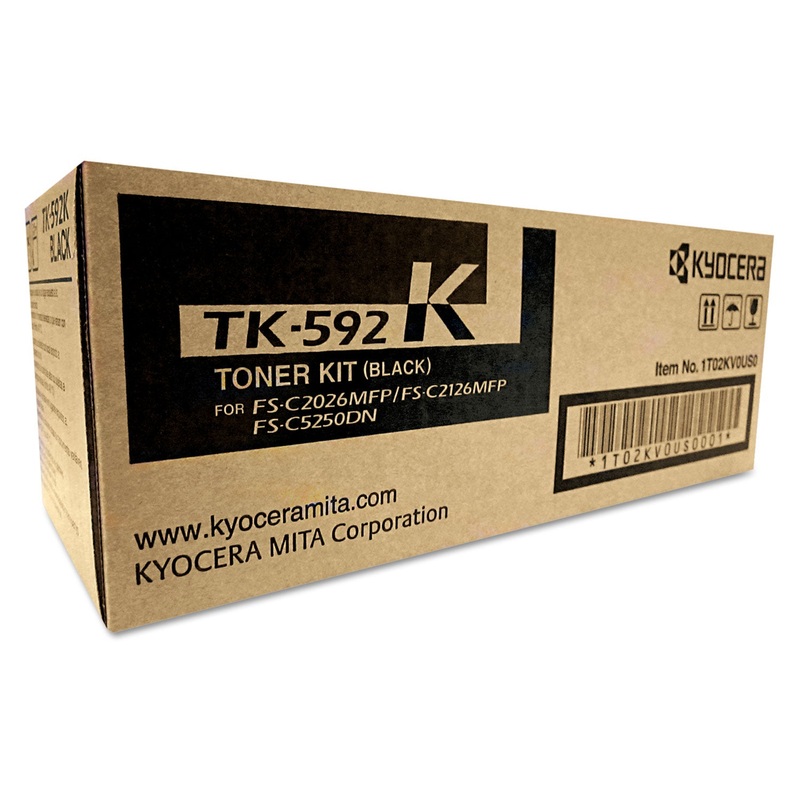 TK592K TONER, 7000 PAGE-YIELD, BLACK