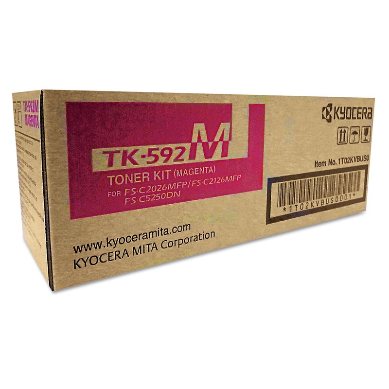 TK592M TONER, 5000 PAGE-YIELD, MAGENTA