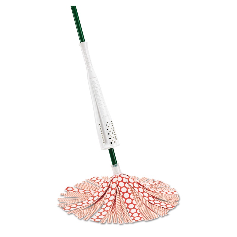 WONDER MOP, 10″ HEAD, 61″ HANDLE, GREEN, 4/CARTON