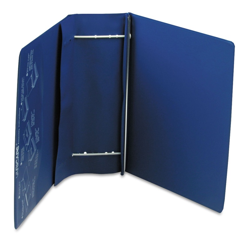VARICAP EXPANDABLE BINDER, 2 POSTS, 6″ CAPACITY, 11 X 8.5, BLUE