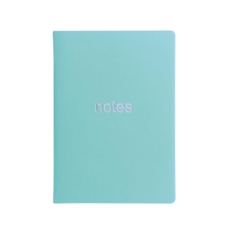 Letts Notebook Dazzle A5 Turquoise Lined