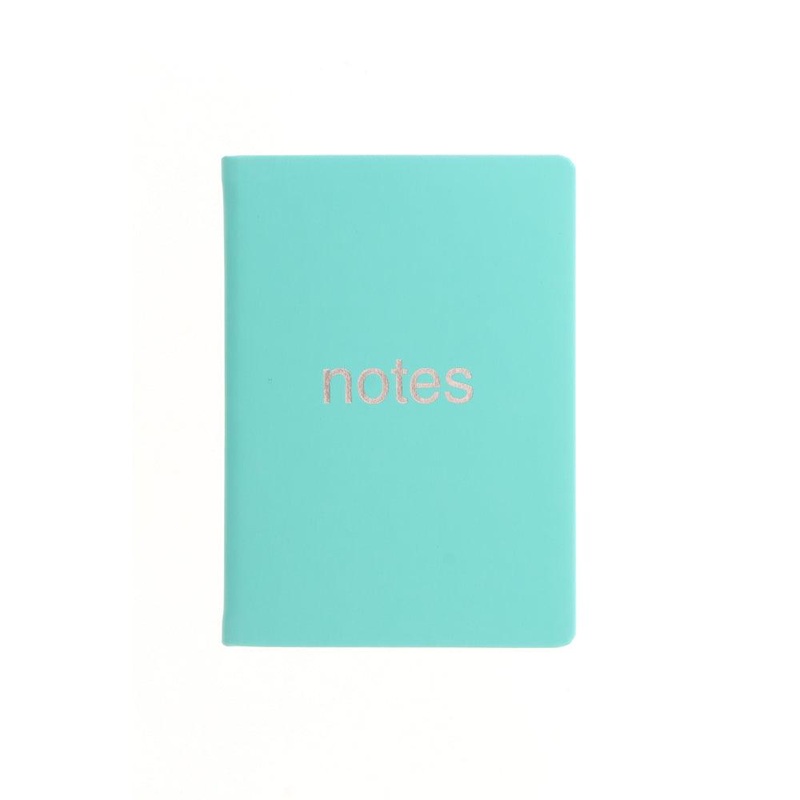 Letts Notebook Dazzle A6 Turquoise Lined