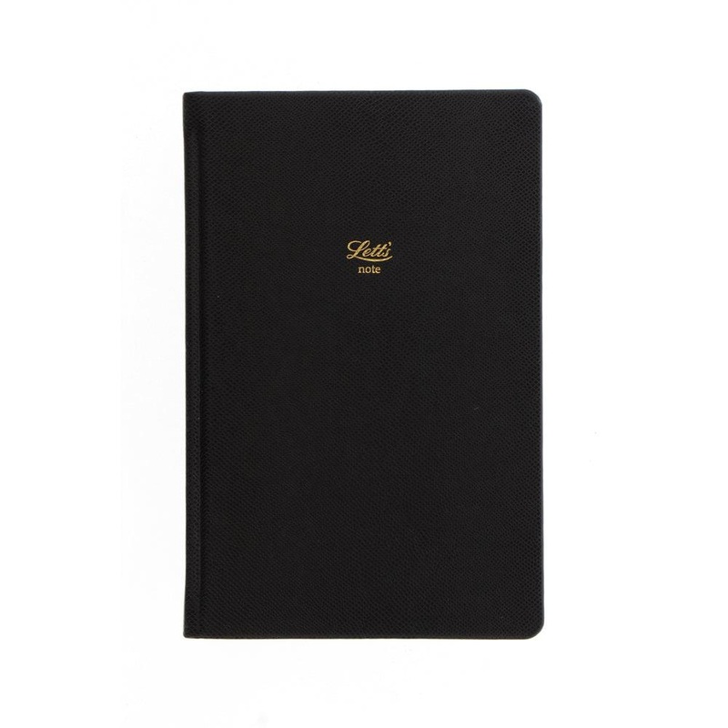Letts Notebook Legacy A5 Black Lined