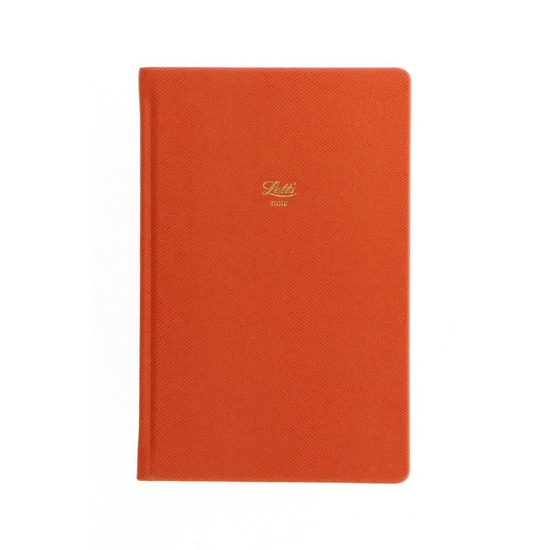 Letts Notebook Legacy A5 Orange Lined