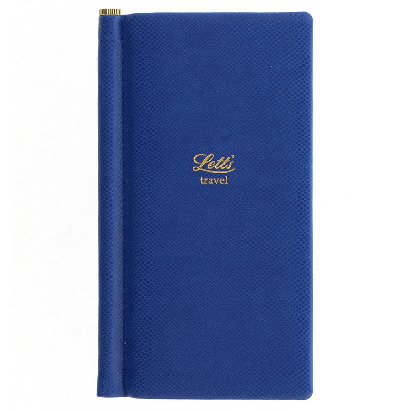 Letts Travel Journal Legacy Pocket 160 Pages 85x153mm Blue