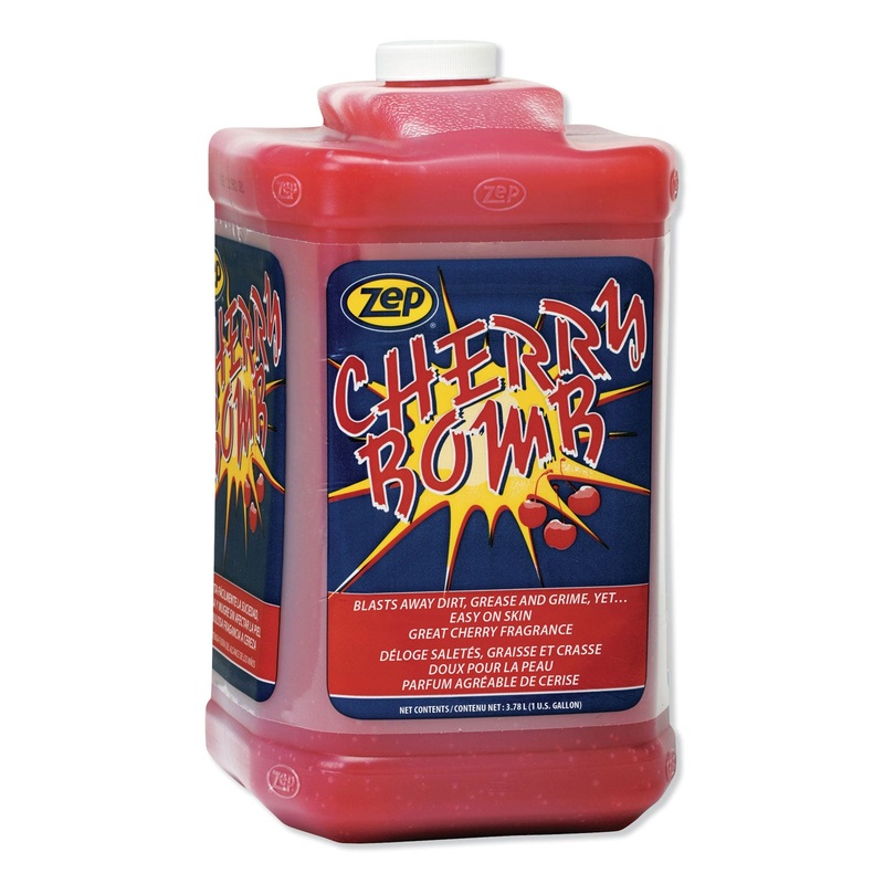 CHERRY BOMB HAND CLEANER, CHERRY SCENT, 1 GAL BOTTLE