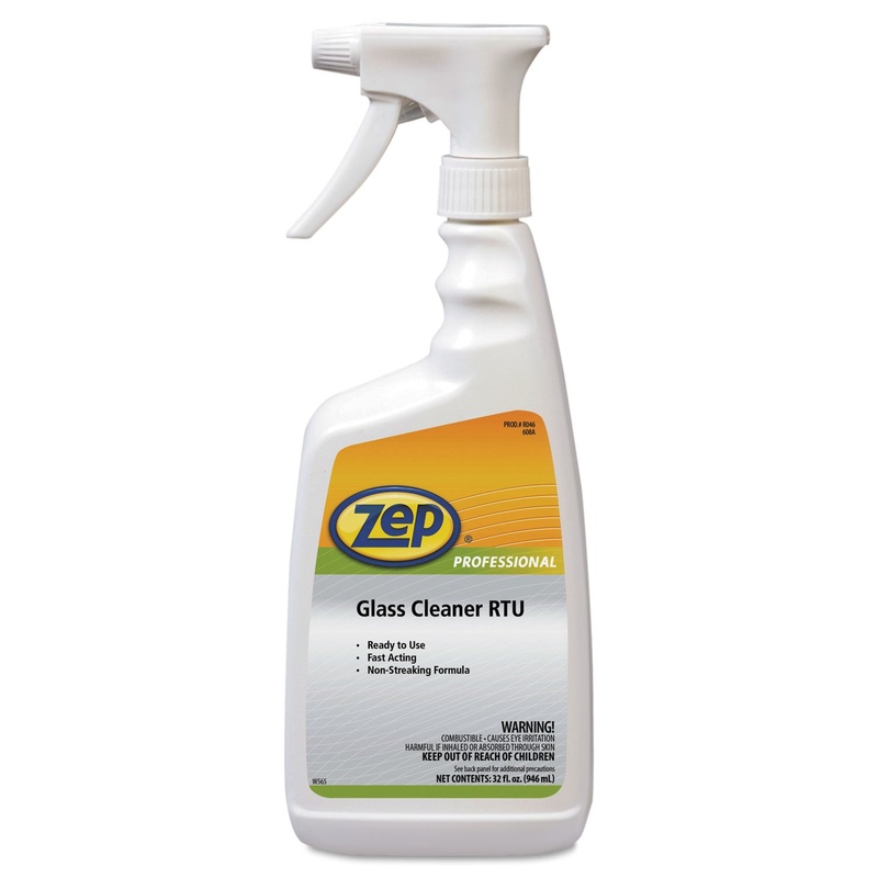 Glass Cleaner Rtu, 1qt Bottle, 12/carton