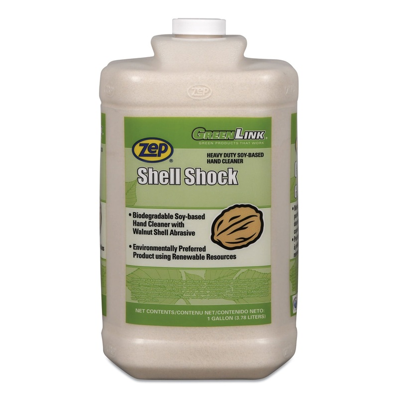 SHELL SHOCK HEAVY DUTY SOY-BASED HAND CLEANER, VANILLA, 1 GAL BOTTLE